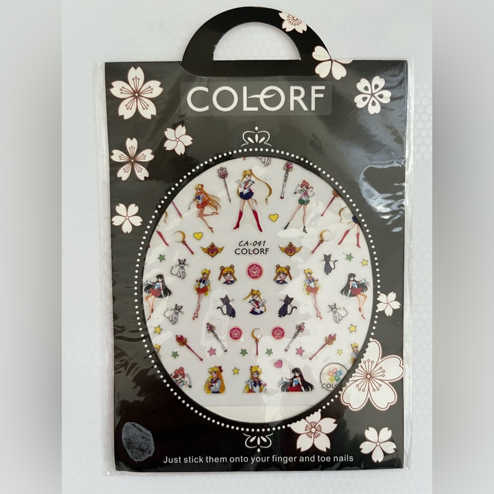 SAILOR MOON 🌙 nail stickers